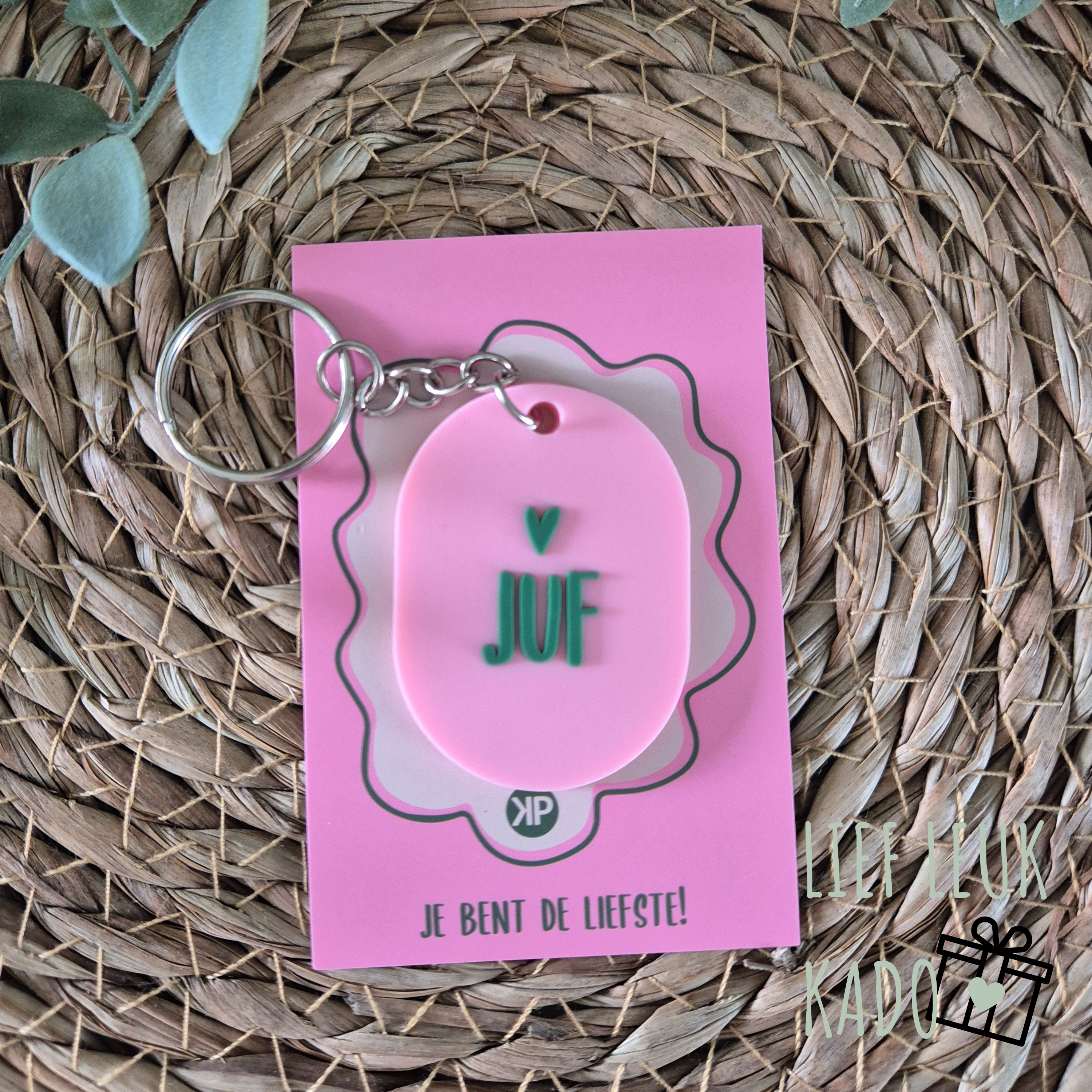 Sleutelhanger KP | Juf