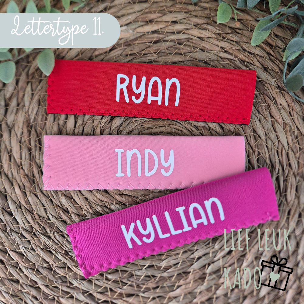 IJssticks hoesje | Naam