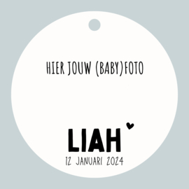 Kersthanger | Naam & geboortedatum