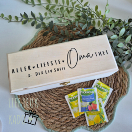 Theedoos klein | Aller liefste ..... thee