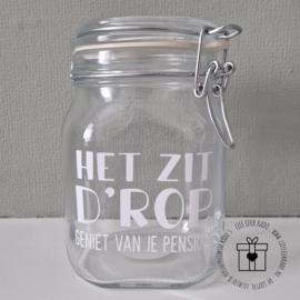 Weckpot | Het zit D'rop