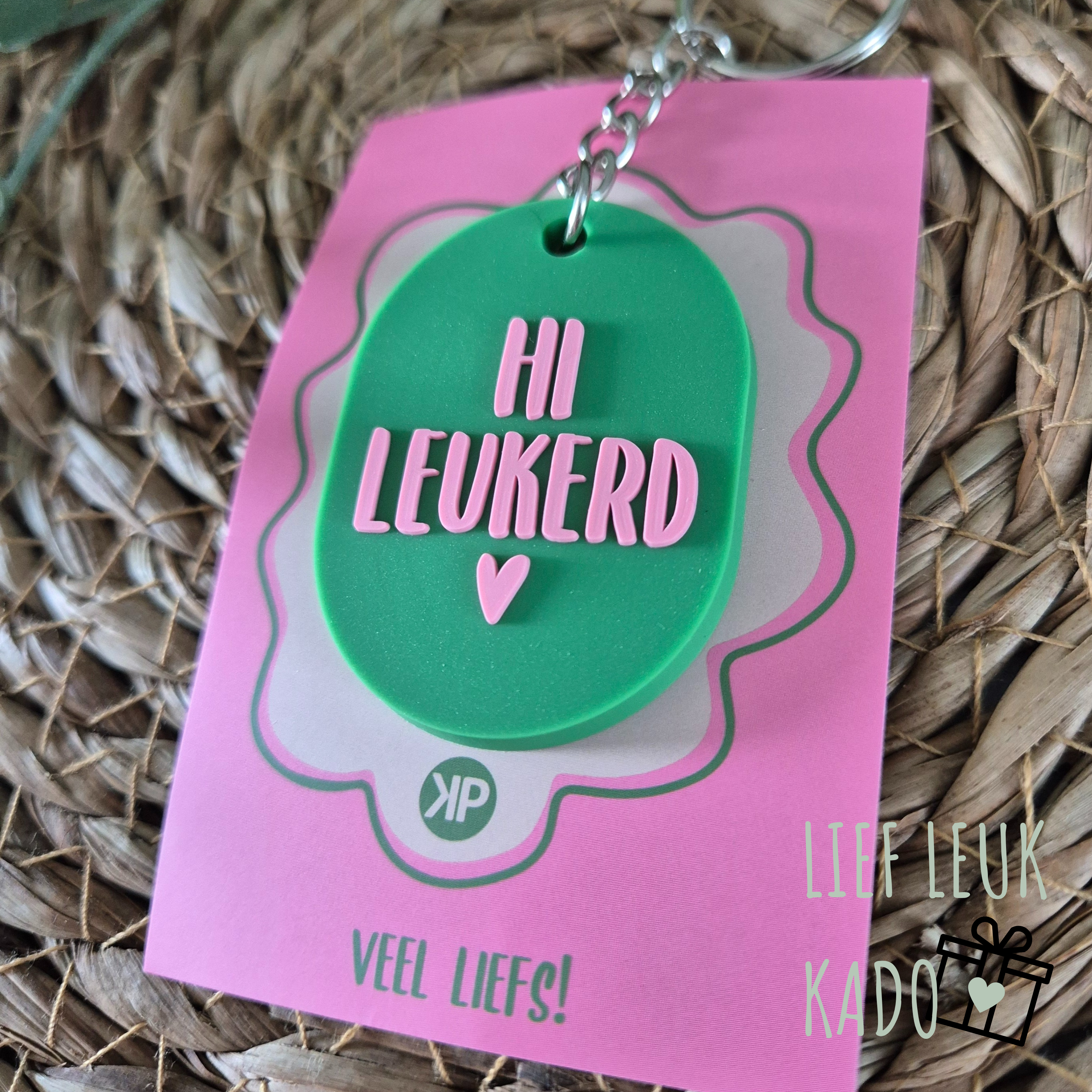 Sleutelhanger KP | Hi leukerd
