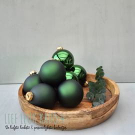 Kerstbal met naam | Pine Green
