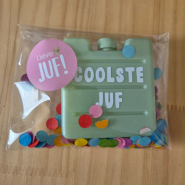 Koelelement  | Coolste juf mintgroen