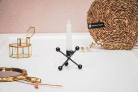 HOUSEVITAM CANDLE HOLDER ZWART