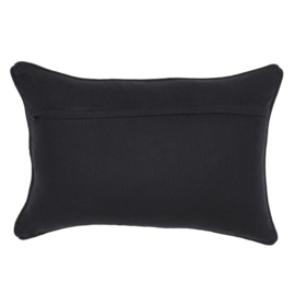 EICHHOLTZ PILLOW SPLENDER RECTANGULAR BLACK & GOLD