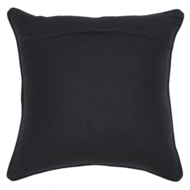 EICHHOLTZ PILLOW SPLENDER SQUARE BLACK & GOLD