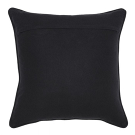 EICHHOLTZ PILLOW SPLENDER SQUARE BLACK & WHITE