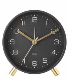 KARLSON CLOCK LOFTY METAL BLACK