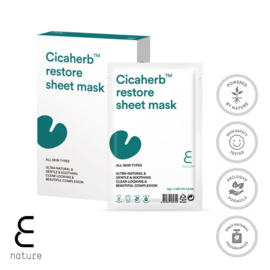 E NATURE Cicaherb Restore Sheet Mask
