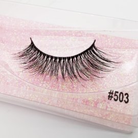 Luminous Lashes Premium 3D Mink Strip Lashes #503 Modeste