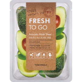 TONYMOLY Fresh To Go Avocado Mask Sheet - Nourishing