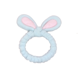 Fluffy Bunny Ears Hair Band (Blue)