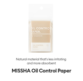 MISSHA Oil Control Paper (100 vellen)