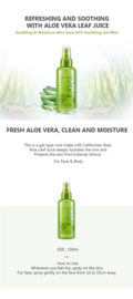 Nature Republic Soothing & Moisture Aloe Vera 92% Soothing Gel Mist