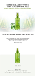 Nature Republic Soothing & Moisture Aloe Vera 92% Kalmerende Gel Mist
