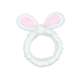 Fluffy Bunny Ears Hair Band (White)