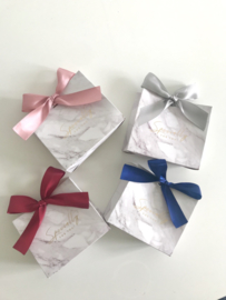 Premium Giftbox  Marmer with Ribbon 'Specially For You' XS