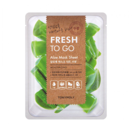 TONYMOLY Fresh To Go Aloe Mask Sheet - Moisturizing