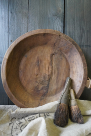 HOUTEN SCHAAL MET HANDGREEP