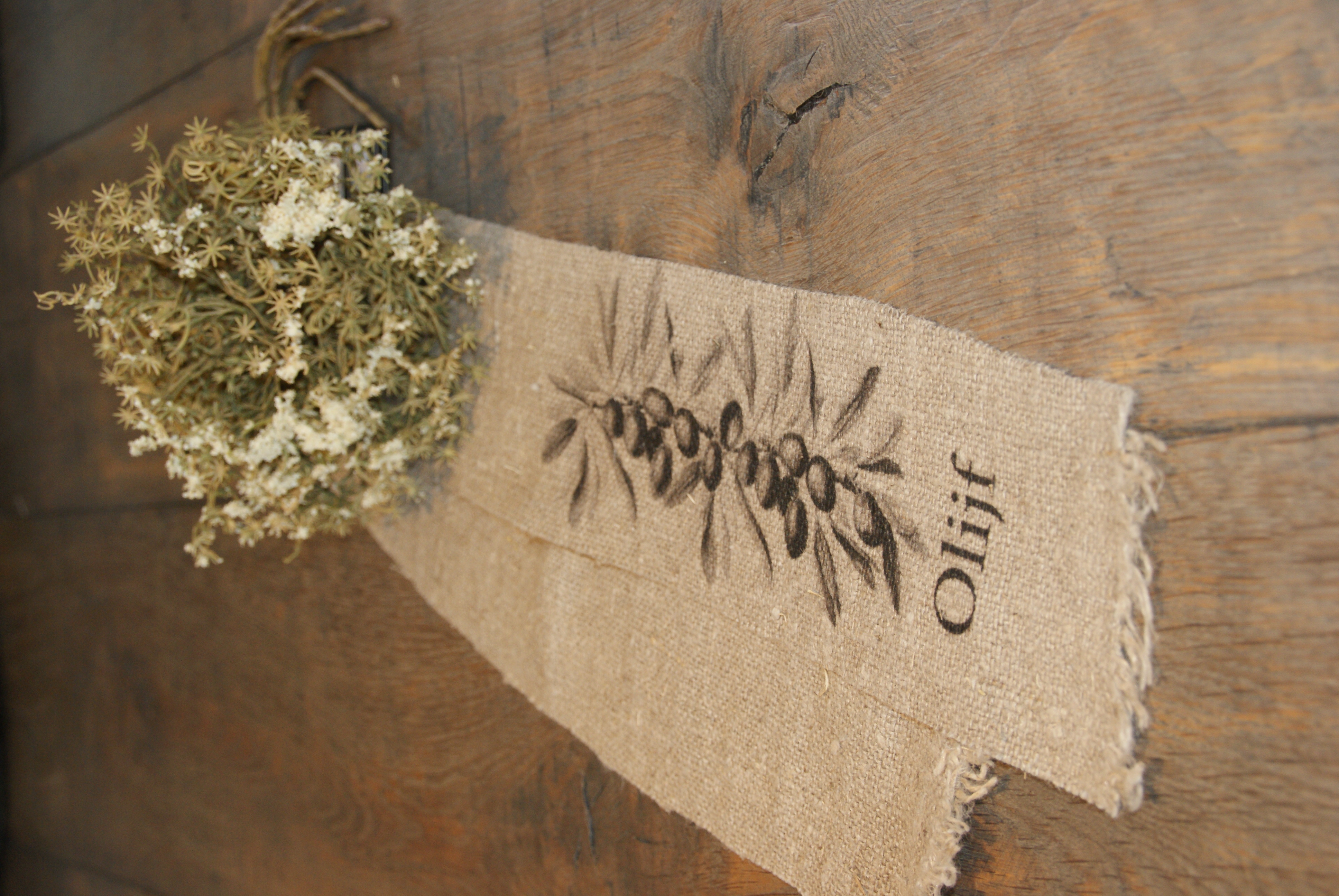 SHABBY LINT OLIJF TAK