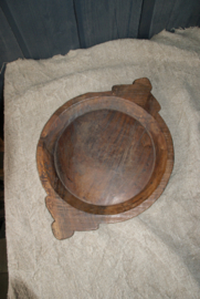 OUDE HOUTEN CHAPATI SCHAAL