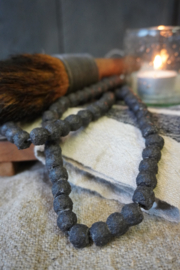HOUTEN KRALENKETTING AISHA DONKER - S