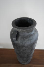 VASE IMPRESSIVE BASALT  M