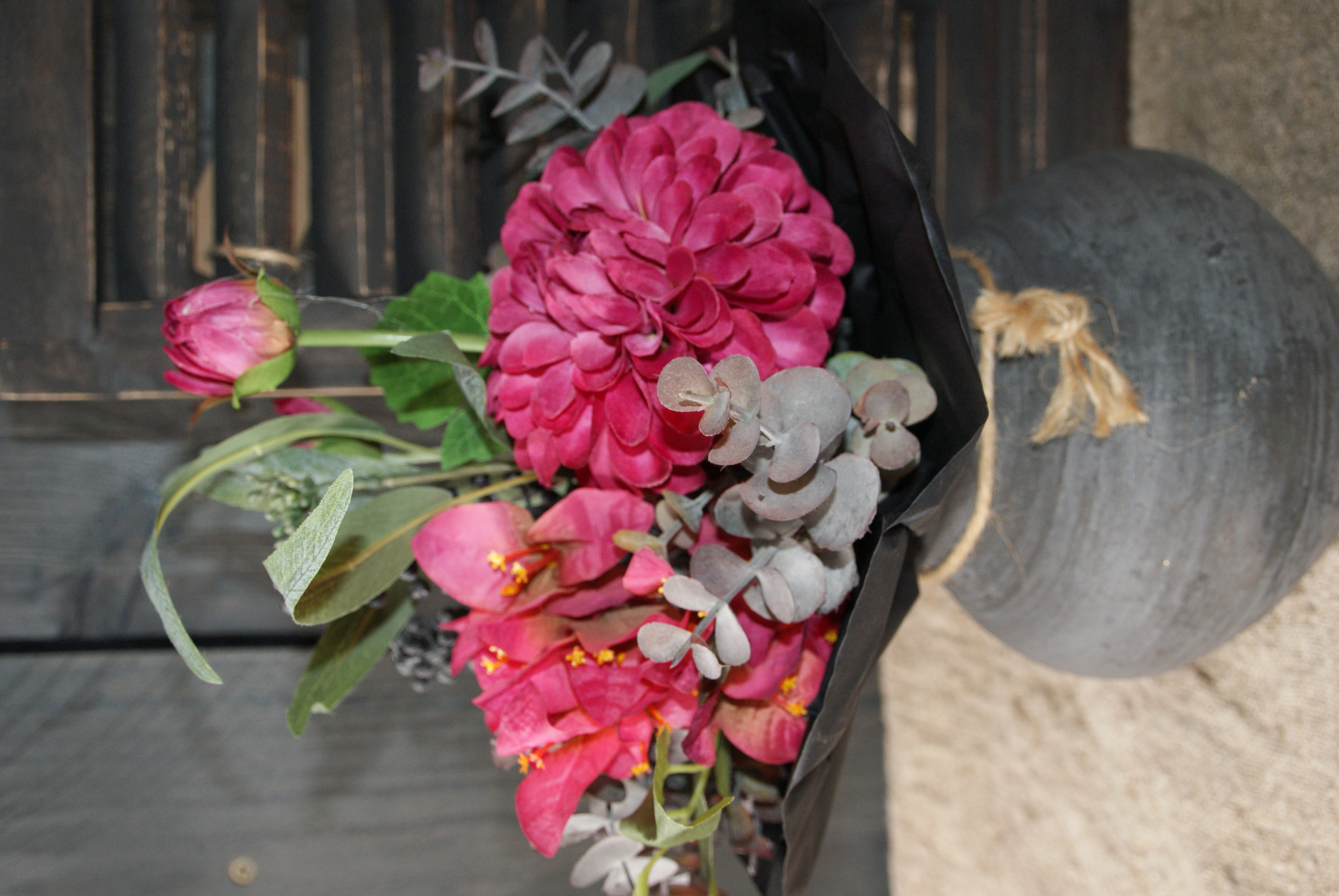 MINIBOEKET - DARK PINK