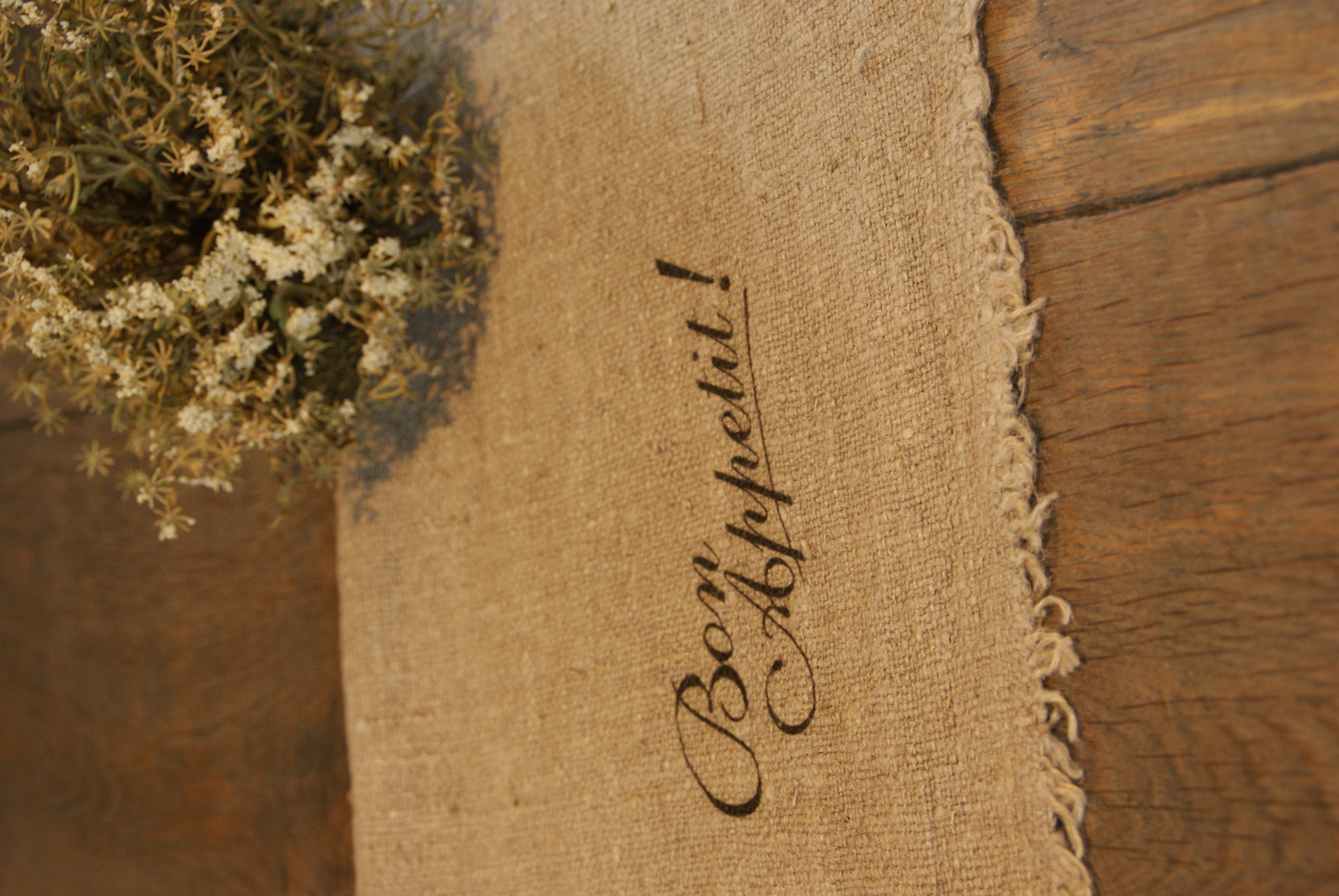 SHABBY DOEK BON APPETIT 30 X 45