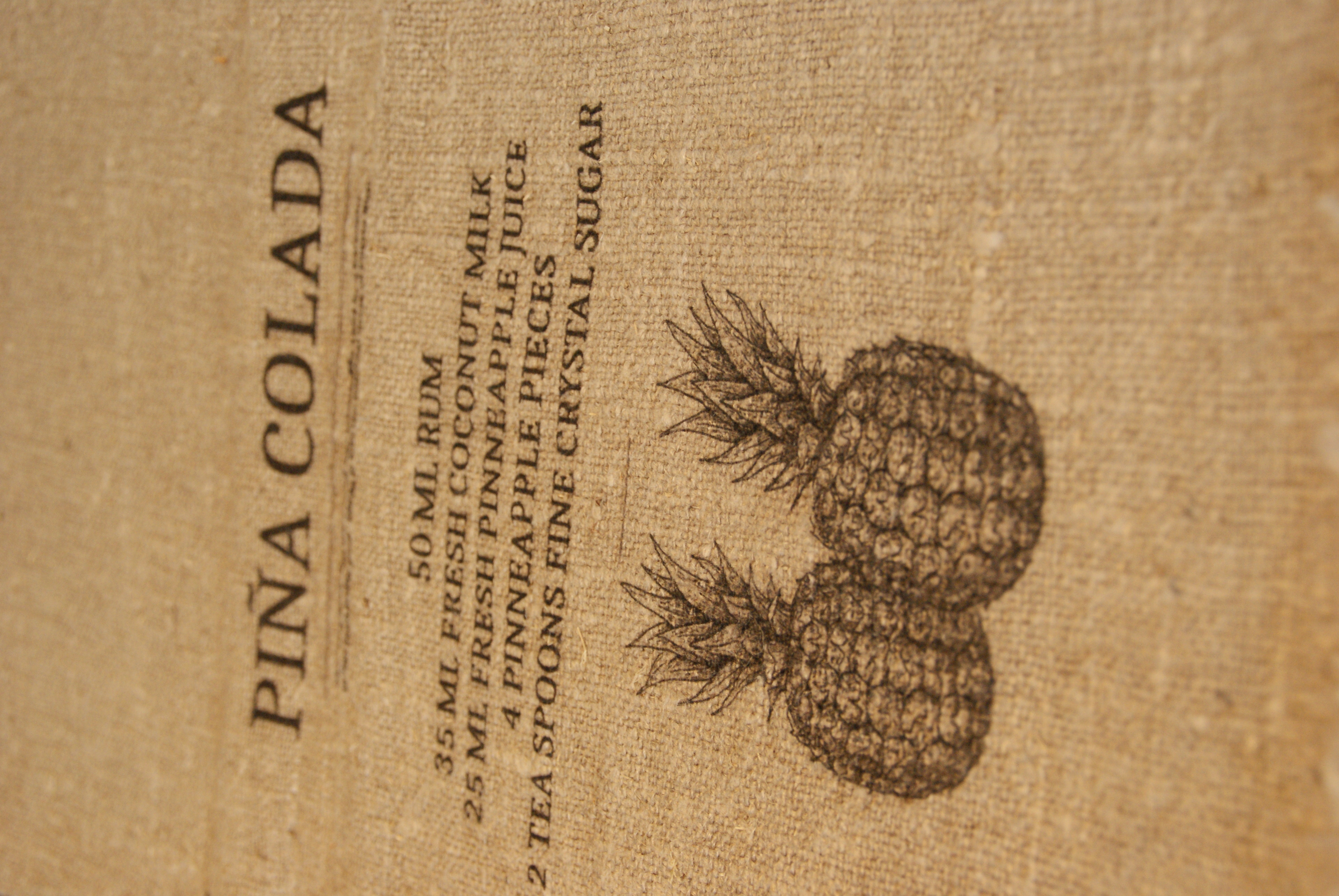 SHABBY DOEK PINA COLADA 30 X 45