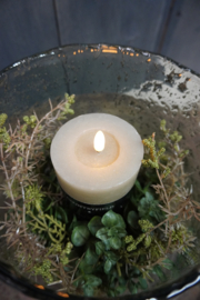 KUNSTBLOEM HALVE BOL GROEN - S