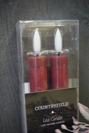 COUNTRFIELD DINERKAARSEN - BORDEAUROOD