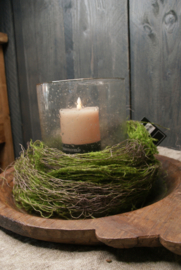 BUBBELGLAS WINDLICHT - HELDER - XL