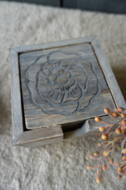 HOUTEN ONDERZETTERS- LICHT