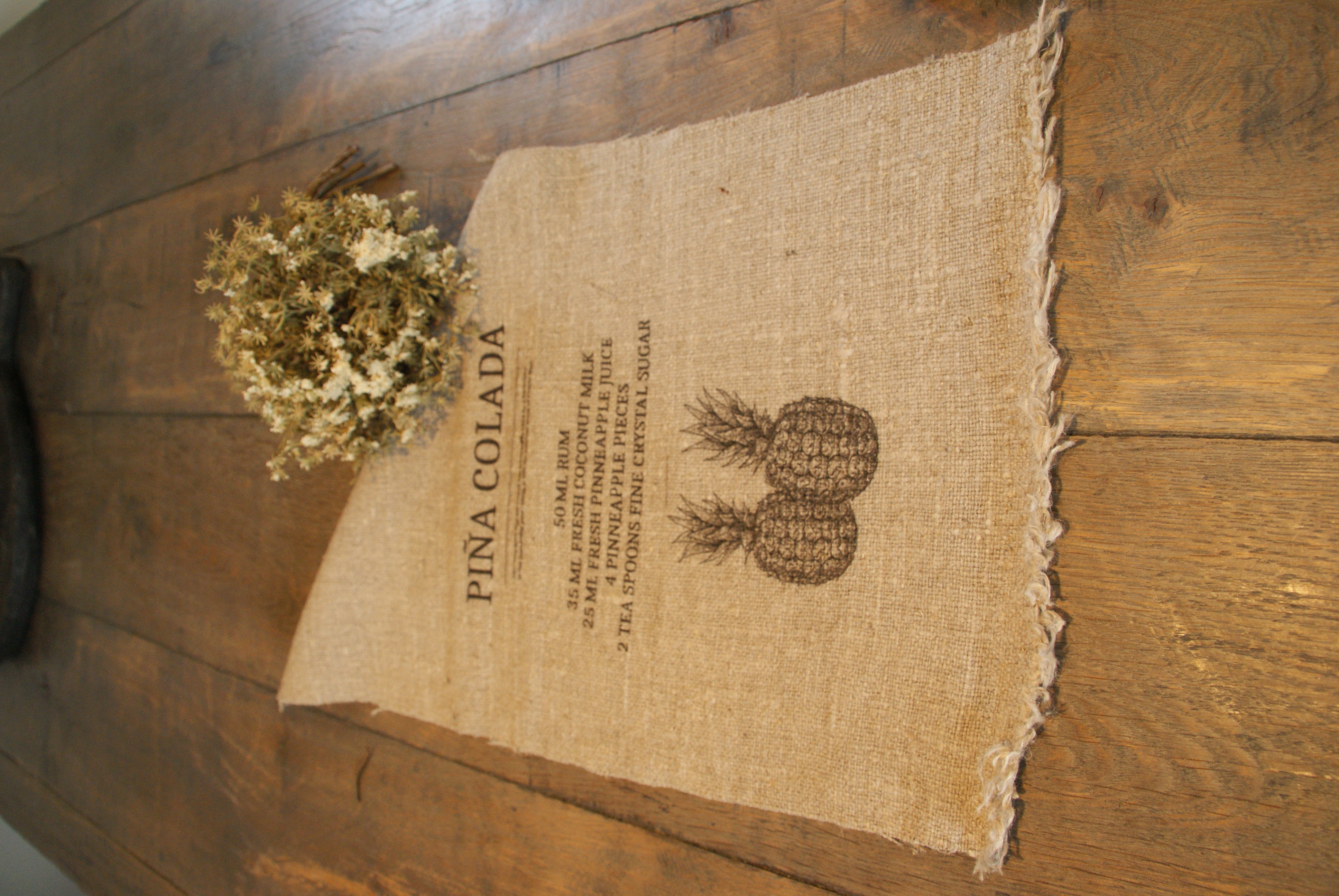 SHABBY DOEK PINA COLADA 30 X 45