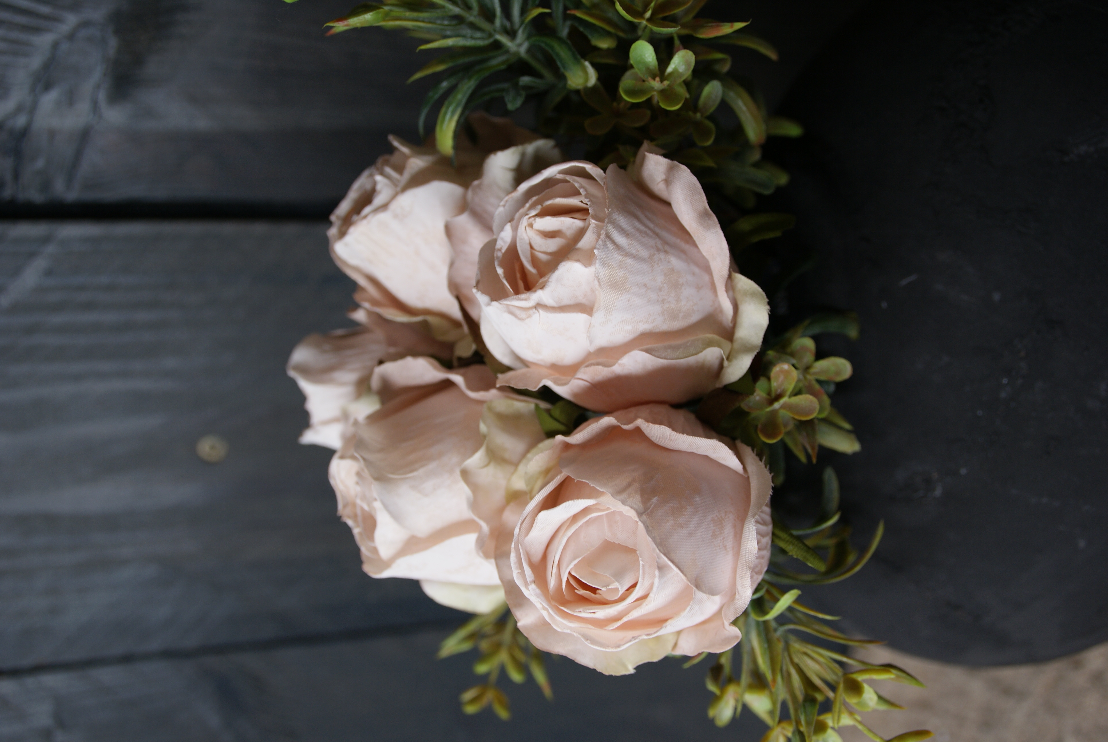 KUNST ROOSJES - OUD SOFT ROZE