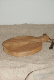 RONDE PLANK MET TOUW