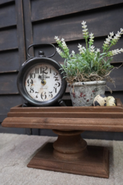 HOUTEN PLATEAU OP VOET