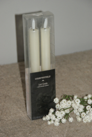 COUNTRYFIELD LED DINERKAARSEN LANG - CREME