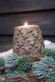 SET VAN 3 THEELICHTHOUDERS- JEWEL GOLD