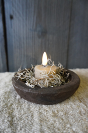 HOUTEN SCHAALTJE - S