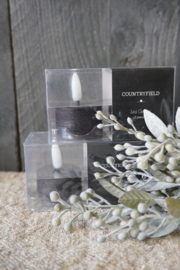 COUNTRYFIELD WAXINE LEDKAARSEN - ZWART