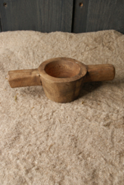 HOUTEN LEPEL MET 2 HANDGREPEN