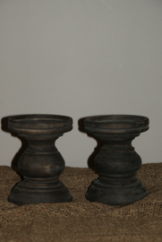 HOUTEN KANDELAAR