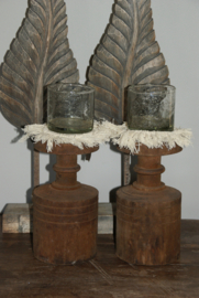 HOUTEN KANDELAAR