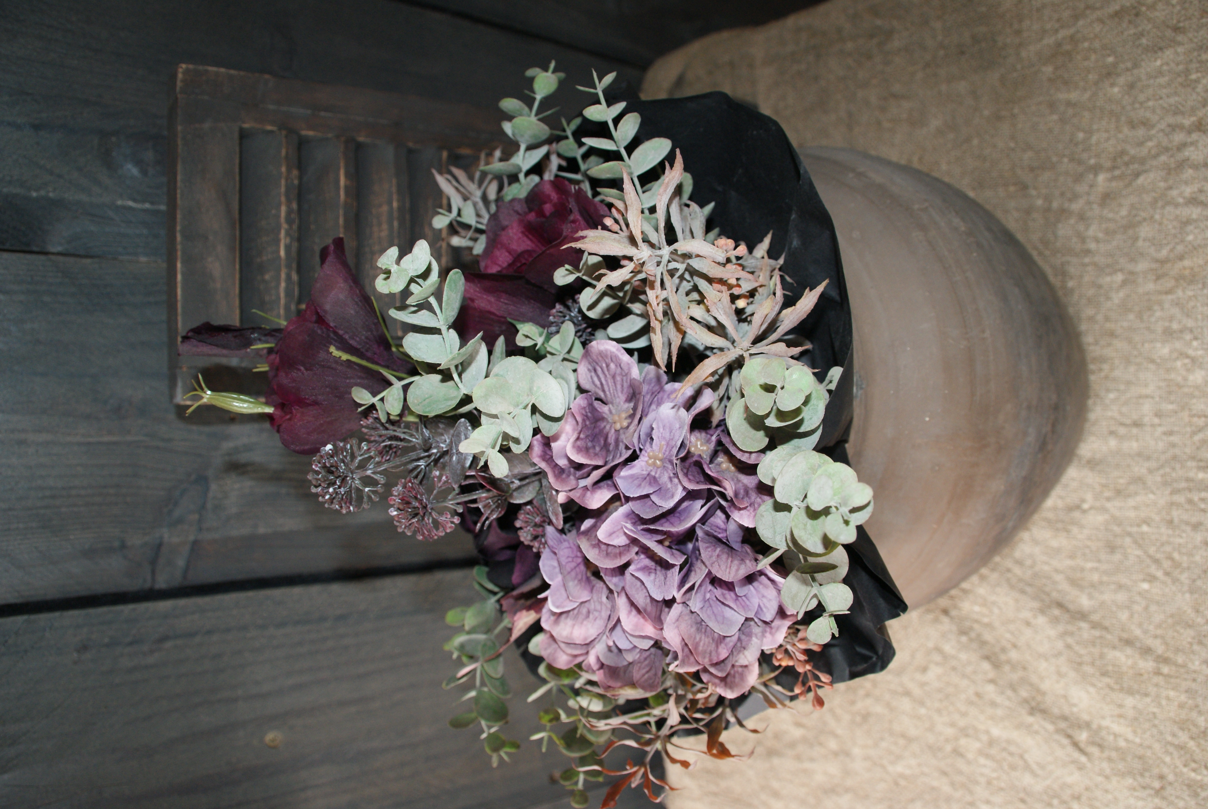 BOEKET JOLIE- AUBERGINE