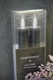 COUNTRYFIELD DINERKAARSEN KORT- ZWART