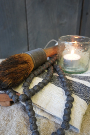HOUTEN KRALENKETTING AISHA DONKER - S
