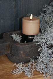 WOOD SCHAAL HOUT MET HANDVAT